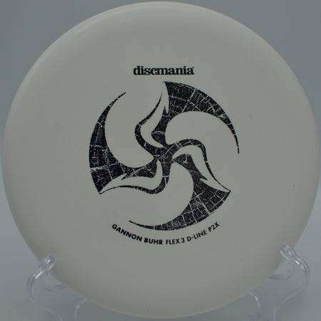 Gannon Buhr Signature Flex 3 D-Line P2X Huk Lab putter released on a clean spin putt at Brent Hambrick Memorial Disc Golf Course in Columbus, Ohio.