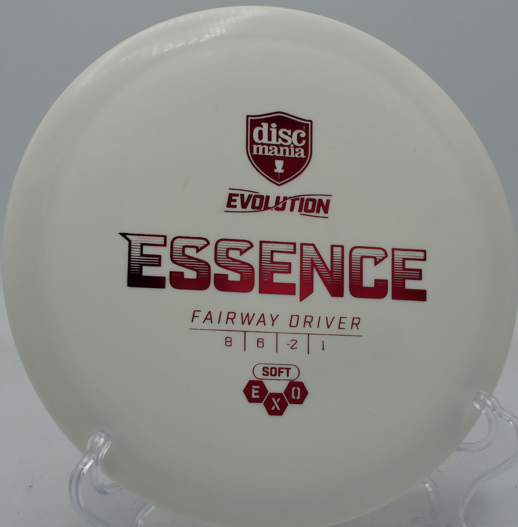 Discmania Essence hyzer-flipping through the woods at Northwood Black in Morton, Illinois.