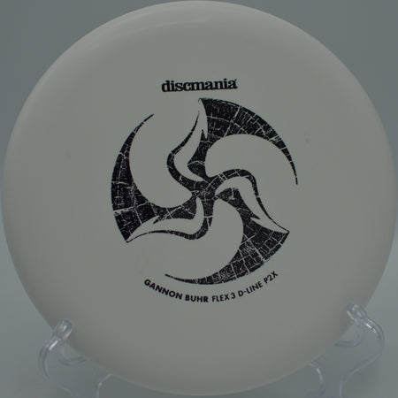 Gannon Buhr Signature P2X landing softly under the basket at Punderson State Park Disc Golf Course in Newbury, Ohio.