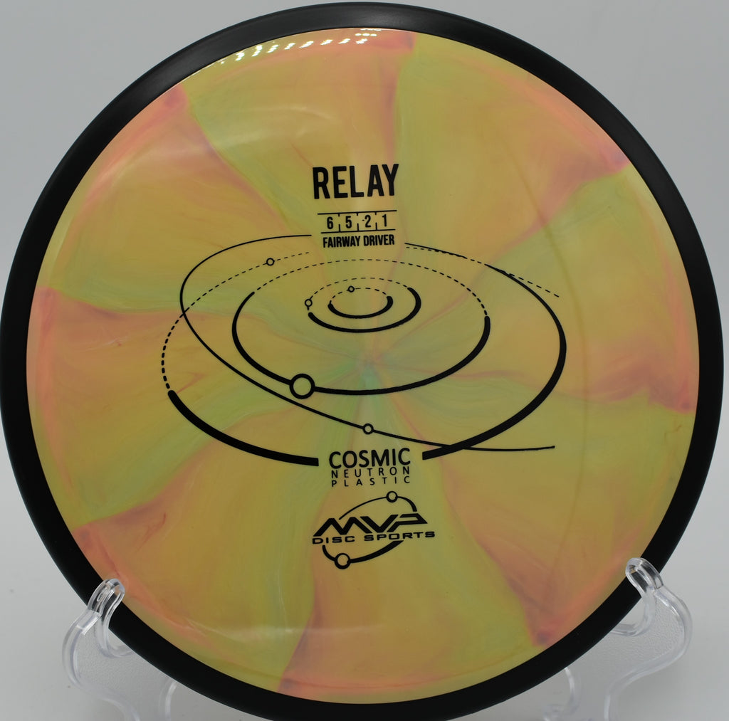 "MVP Cosmic Neutron Relay – Precision fairway driver, perfect for carving tight gaps at North Boundary Park in Pennsylvania."