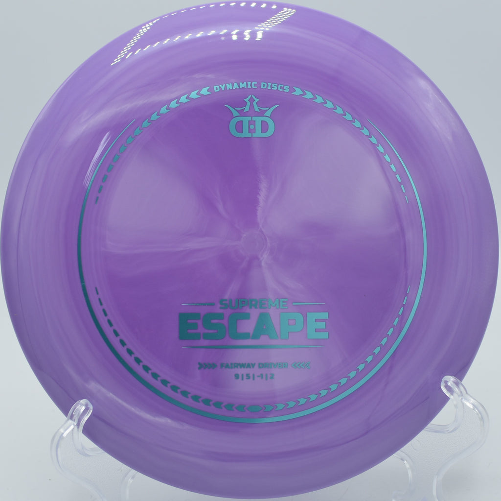 Supreme Escape – Perfect for tunnel shots and soft fades at Timber Creek Disc Golf Course in Cypress, Texas.