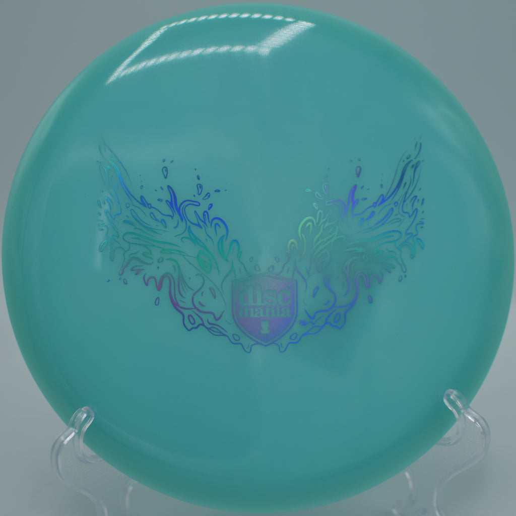 Discmania Neo Lumen Founder smooth glide approach at Smugglers’ Notch, Jeffersonville VT