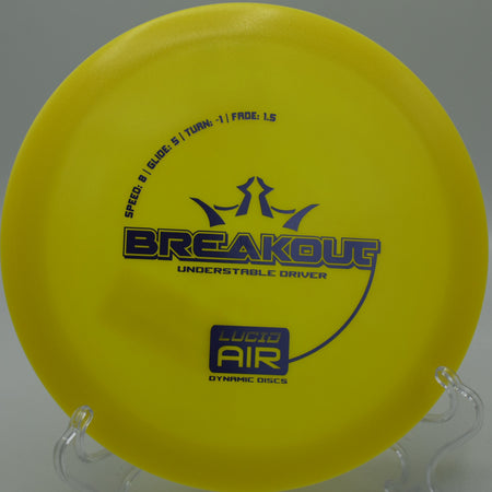 Lucid Air Breakout – Smooth control and added glide at Freedom Park Disc Golf Course in Valdosta, Georgia.