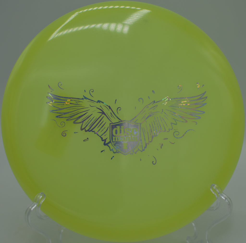 Discmania Founder smooth floaty throw near sunset at Milo McIver State Park, Estacada OR