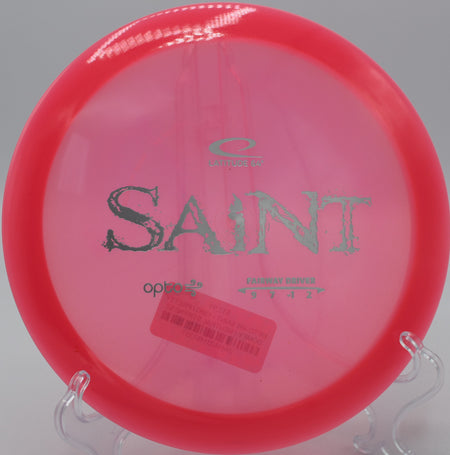 Latitude 64 Opto Air Saint – Easy-flying fairway driver for shaping lines at North Boundary Park Disc Golf Course in Cranberry Township, Pennsylvania.
