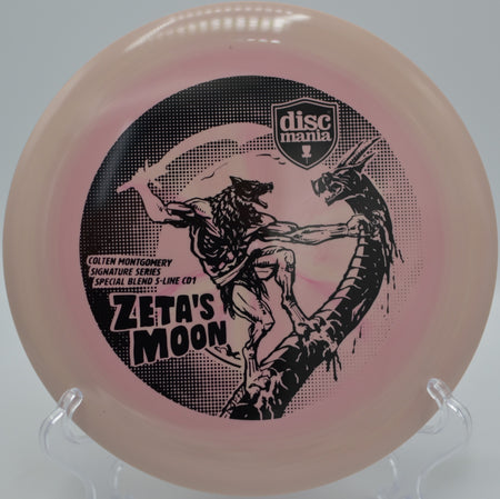 Discmania CD1 power control shot fading softly at DeLaveaga Disc Golf Course, CA