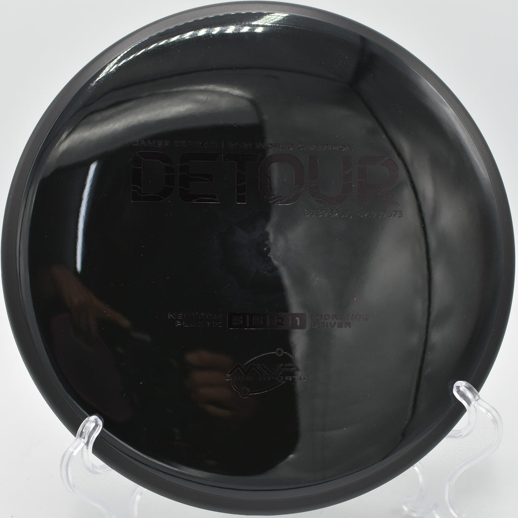 Tight fairway control using the Neutron Detour at Sandy Point Resort Disc Golf Ranch in Lac du Flambeau, Wisconsin.