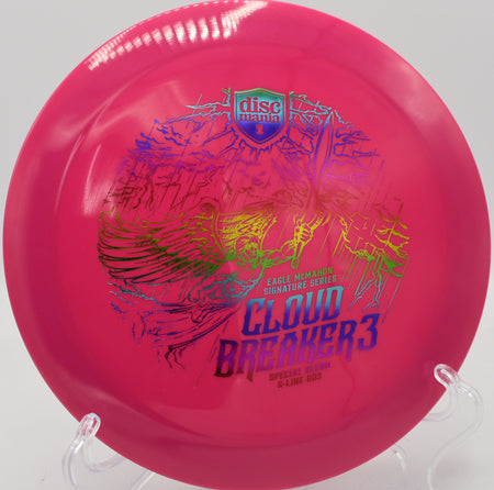S-Line Cloudbreaker carving a flex forehand drive at SeaTac DGC in SeaTac, Washington.
