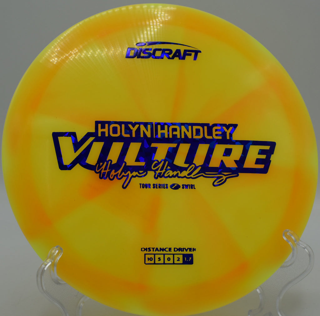 Z Swirl Vulture shaping a long turnover with consistent glide at Maple Hill.