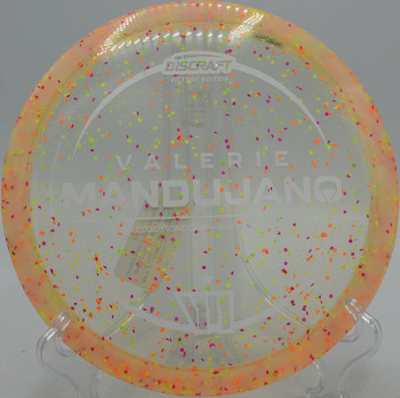Discraft Z Confetti Glide floating long turnover at Smugglers’ Notch Fox Run Meadows in Jeffersonville, Vermont