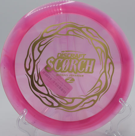 Z Swirl Scorch maximizing tailwind distance on Hole 12 at The Rez Disc Golf Course, Brandon, Mississippi.