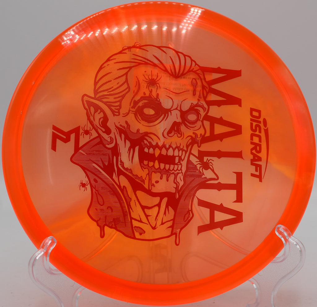 Discraft Malta placed near basket at Camp Sekani in Spokane, Washington