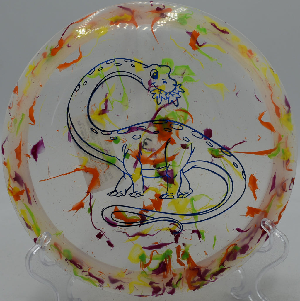 Egg Shell Diplodocus (All have small dip in center of flight plate from factory)