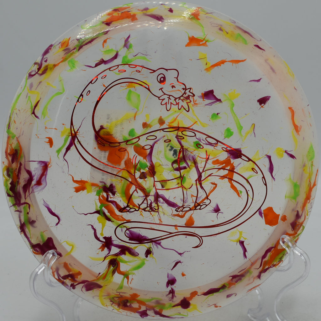 Egg Shell Diplodocus (All have small dip in center of flight plate from factory)