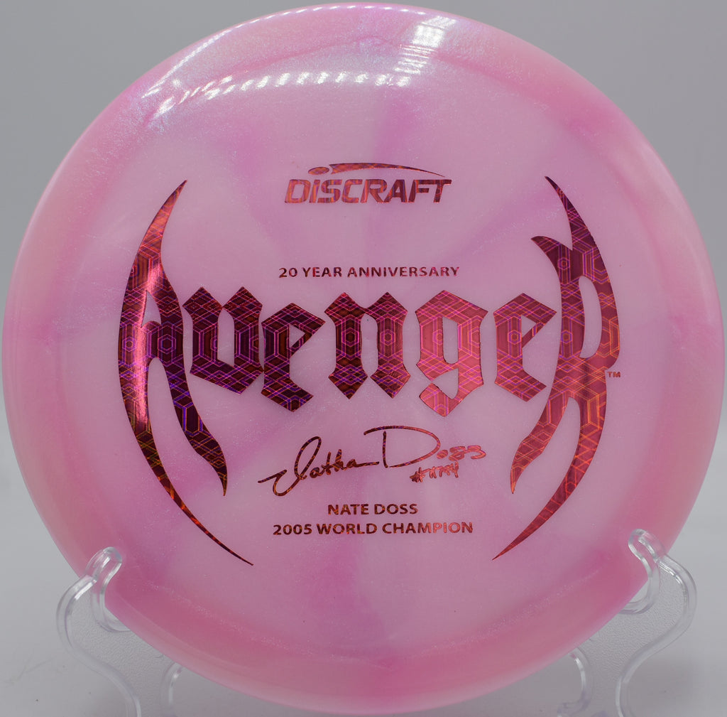 Discraft Z Colorshift Avenger hyzer finish at Hornings Hideout in North Plains, Oregon