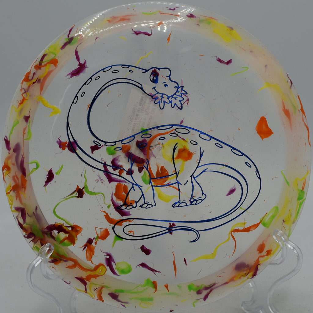 Egg Shell Diplodocus (All have small dip in center of flight plate from factory)