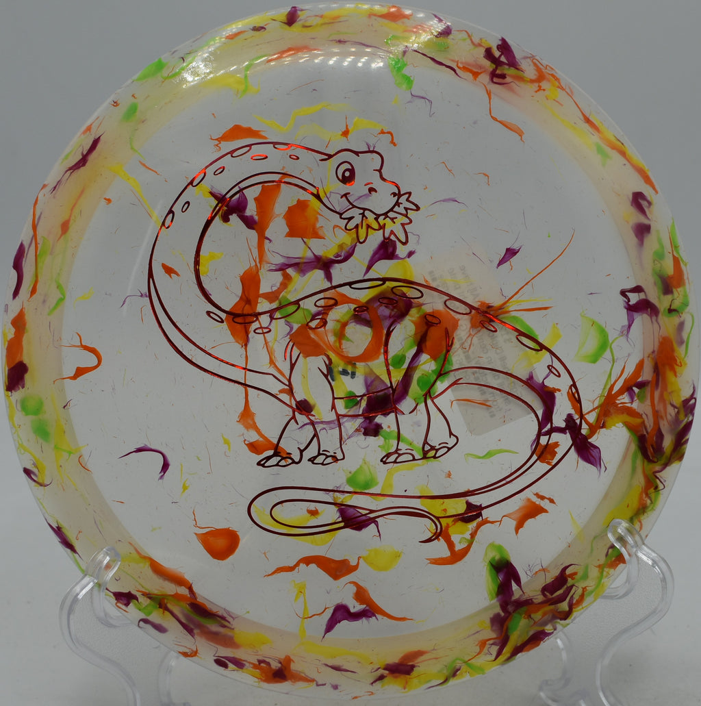 Egg Shell Diplodocus (All have small dip in center of flight plate from factory)