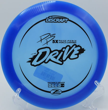 Z Lite Drive by Discraft – Lightweight, stable distance driver offering effortless glide and reliable fade for controlled throws.