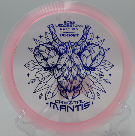 CryZtal Mantis holding an anhyzer line with precision on Hole 10 at Kincaid Park Disc Golf Course, Anchorage, Alaska.