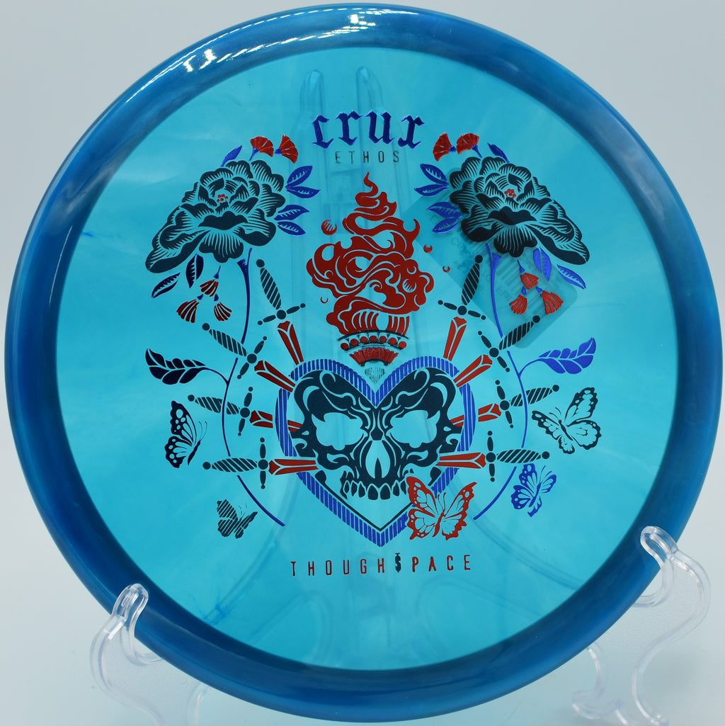 Forehand bomber line with TSA Ethos Crux at Milo McIver State Park in Estacada, Oregon