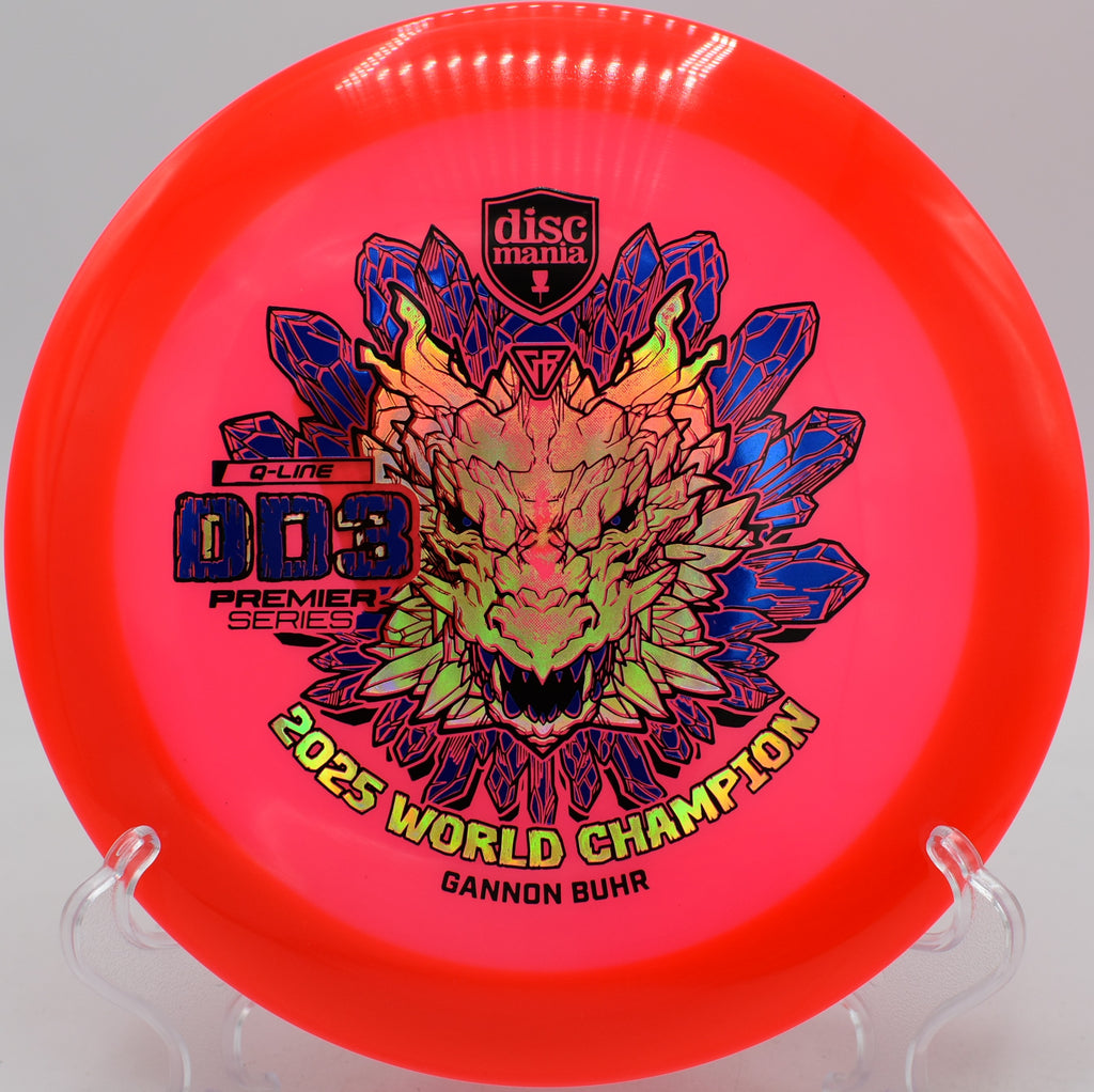 Discmania Q-Line DD3 flying straight line through tunnel shot at Tyler State Park, PA