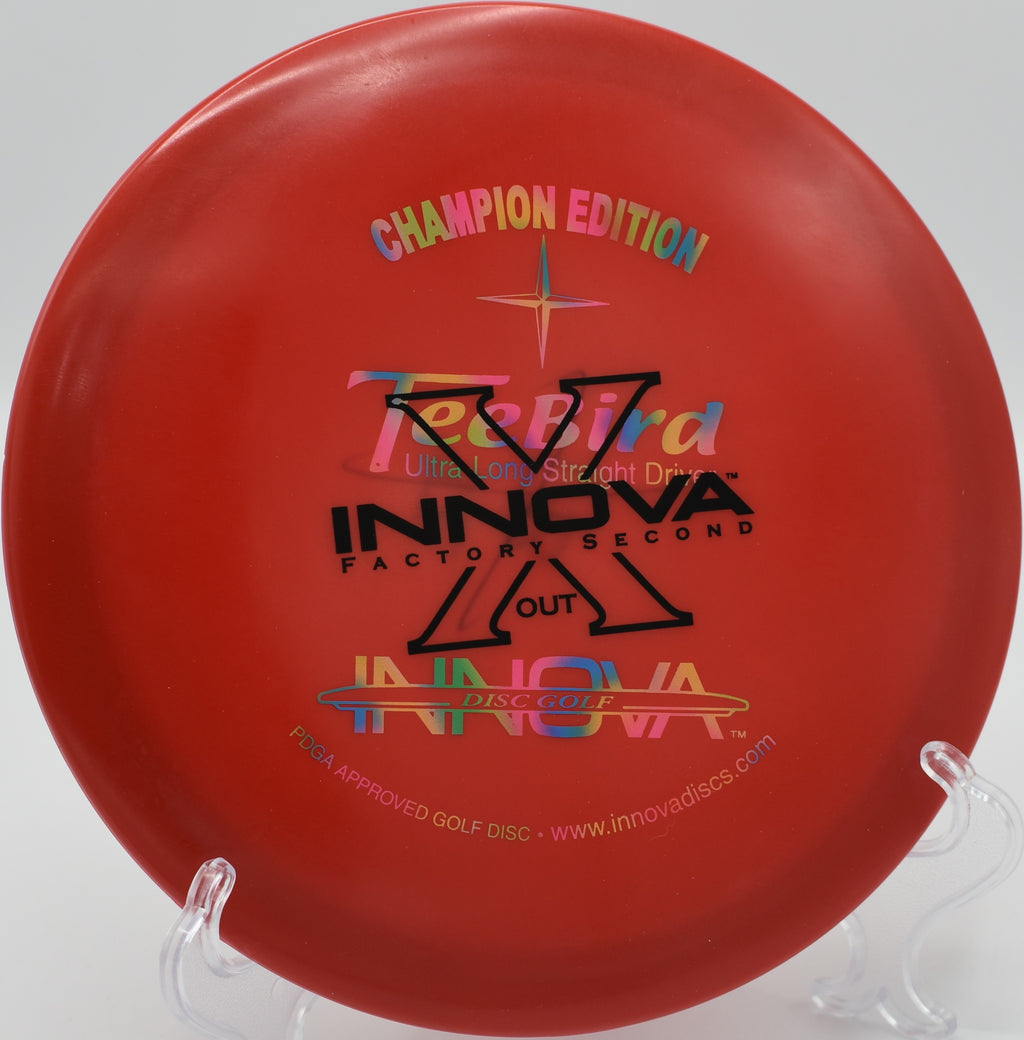 CE Teebird gliding through technical fairways at Idlewild Disc Golf Course, Kentucky.