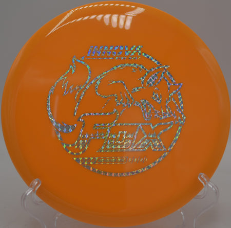 Innova Star Fox gliding down the tunnel fairway at Tyler State Park Disc Golf Course, Newtown, PA