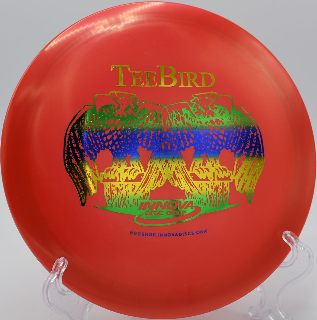 Totem TeeBird holding a straight flight with reliable fade on Hole 7 at Coyote Point Disc Golf Course, Lake Casitas, California.