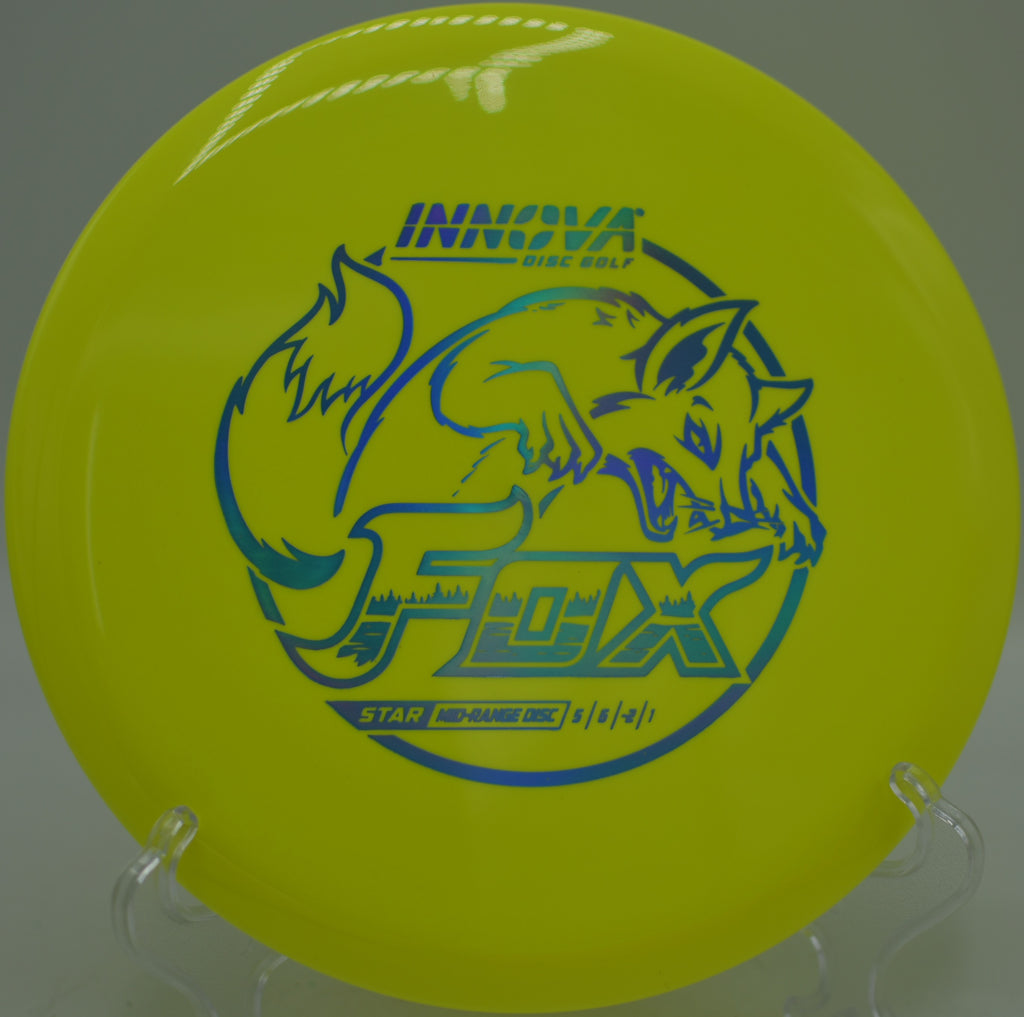 Innova Star Fox hyzer flipping through the woods at Northwood Black, Morton, IL