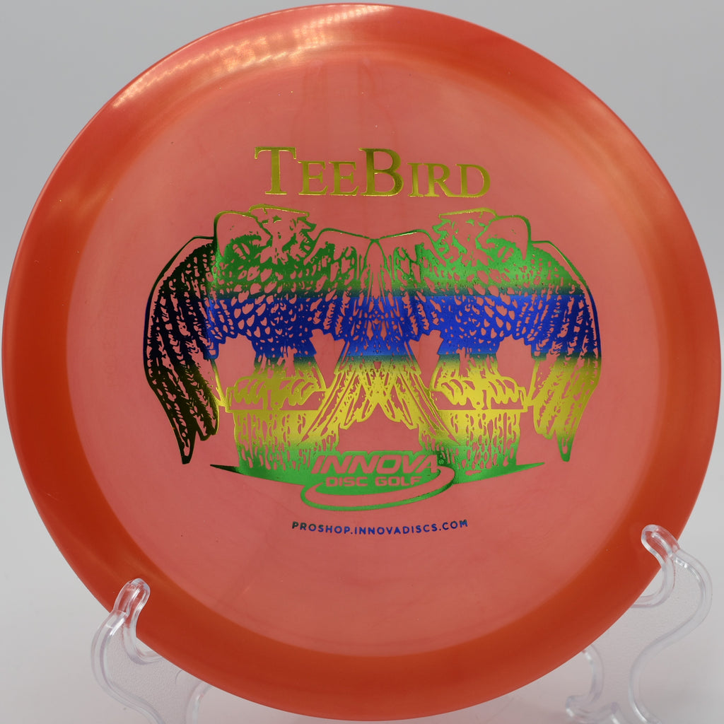 Innova Totem TeeBird maintaining a smooth turnover flight on Hole 11 at Rock Ridge Disc Golf Course, Pittsboro, North Carolina.