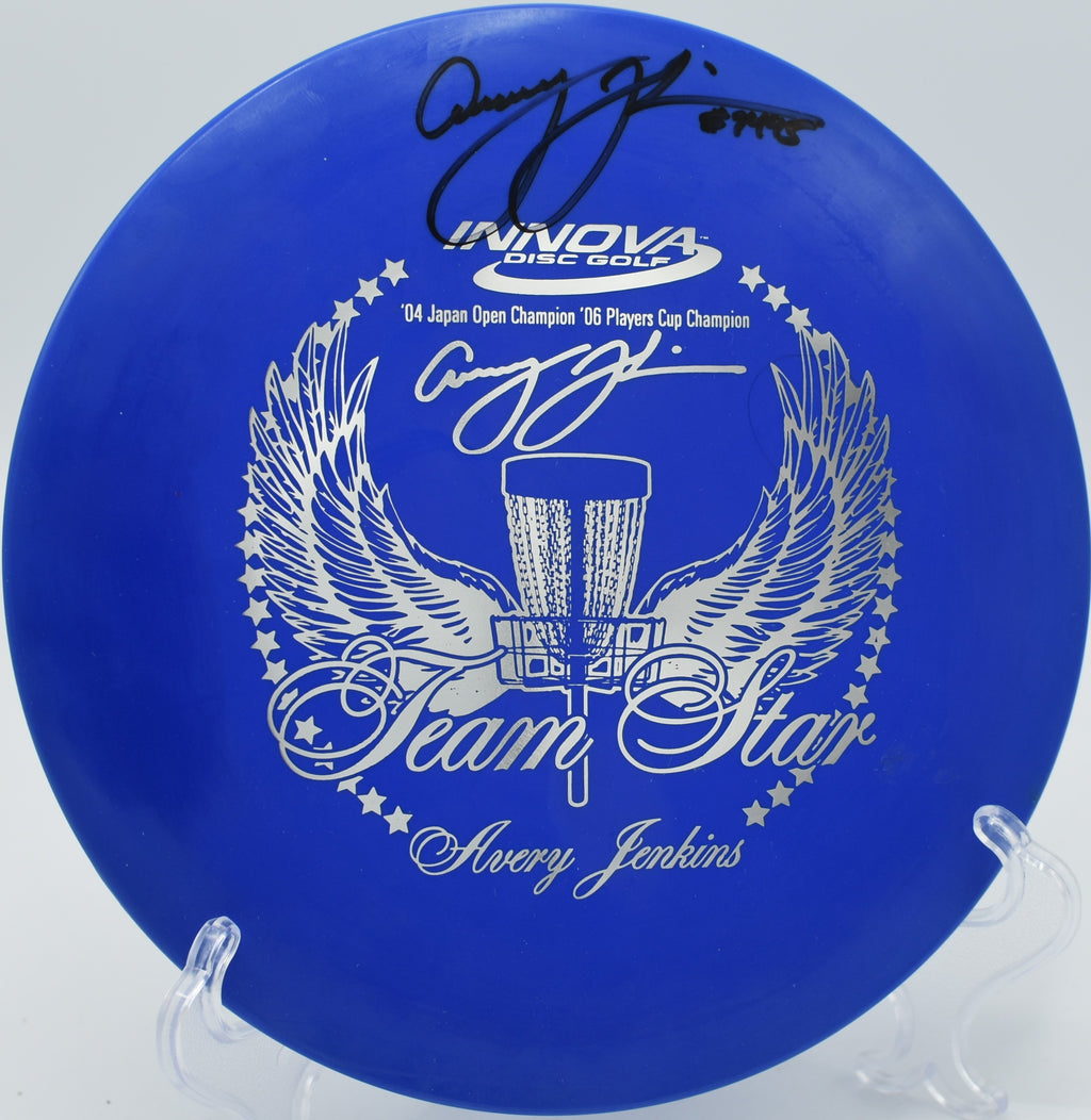 Star Teebird disc flying straight and true on tight fairways at Brackett’s Bluff Disc Golf Course, North Carolina.