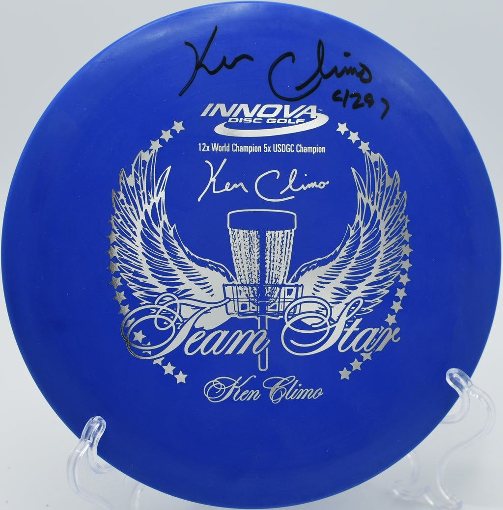 Innova Star Teebird carving precise hyzer lines at Sunset Hills Disc Golf Course, Illinois.