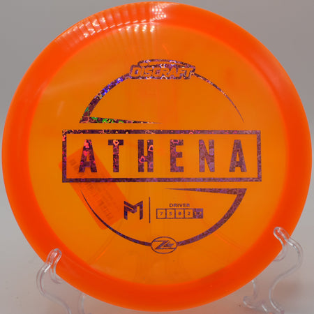 Z-Lite Athena by Discraft – 7/5/0/2 flight path, offering controlled distance and a dependable fade, perfect for accuracy and placement.