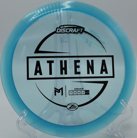 Z-Lite Athena – High-glide, stable midrange with a 7-speed rim, ideal for controlled, accurate throws and approach shots.