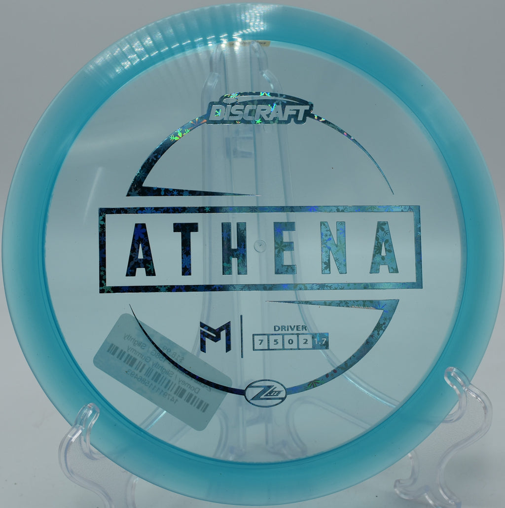 Discraft Z-Lite Athena – 7-speed midrange disc with predictable flight, perfect for players seeking accuracy and control on approach shots.