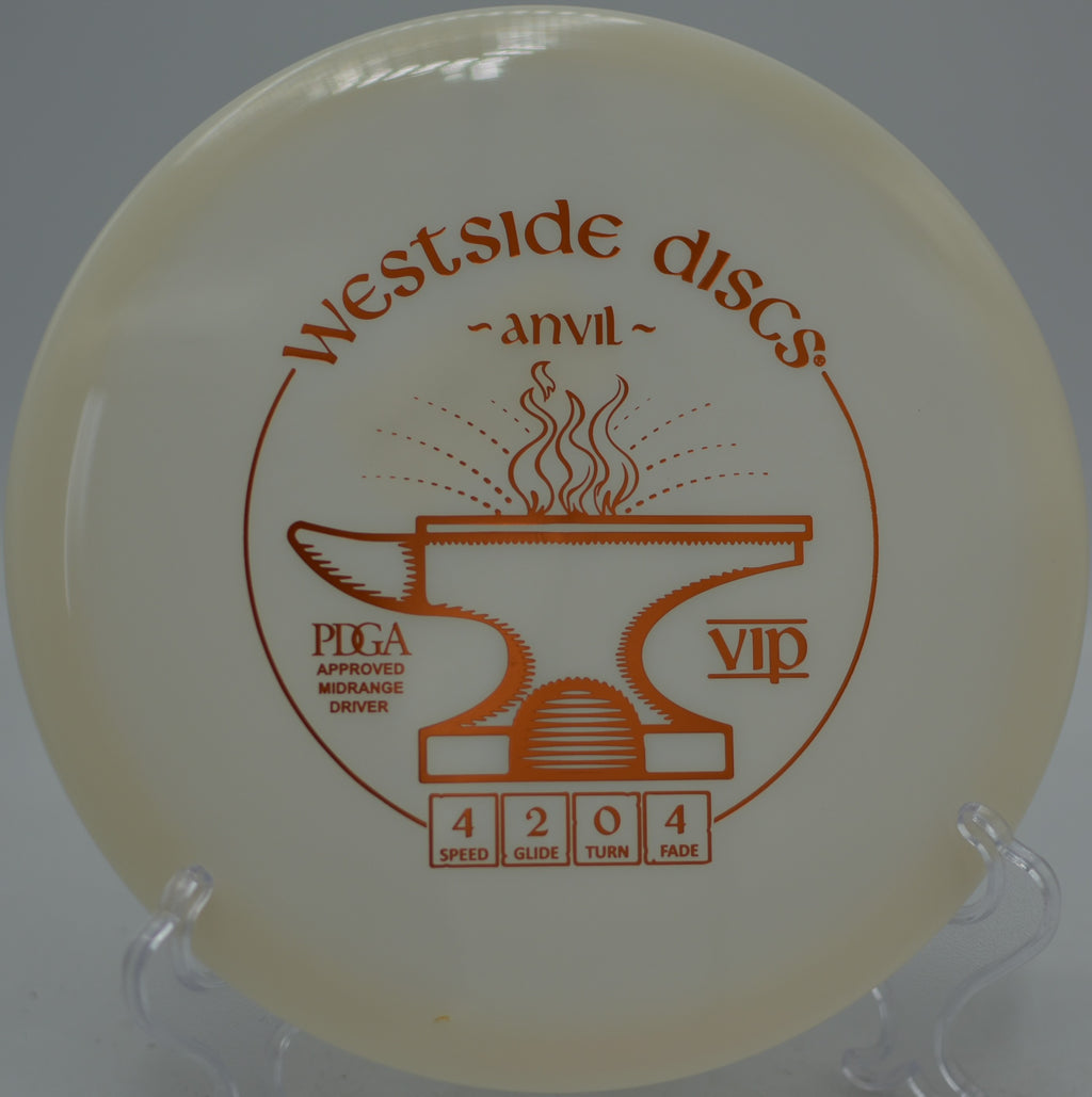 Westside Discs VIP Anvil utility disc skipping around tree line at Tyler State Park, Newtown PA