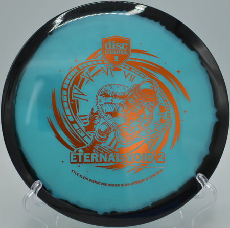 Discmania Glow MD4 holding straight line in low-light round at Beaver Ranch Disc Golf Course, Conifer CO