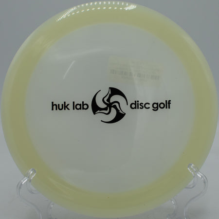 Discmania Glow C-Line PD2 power forehand at Sunset Hills in Pekin, Illinois