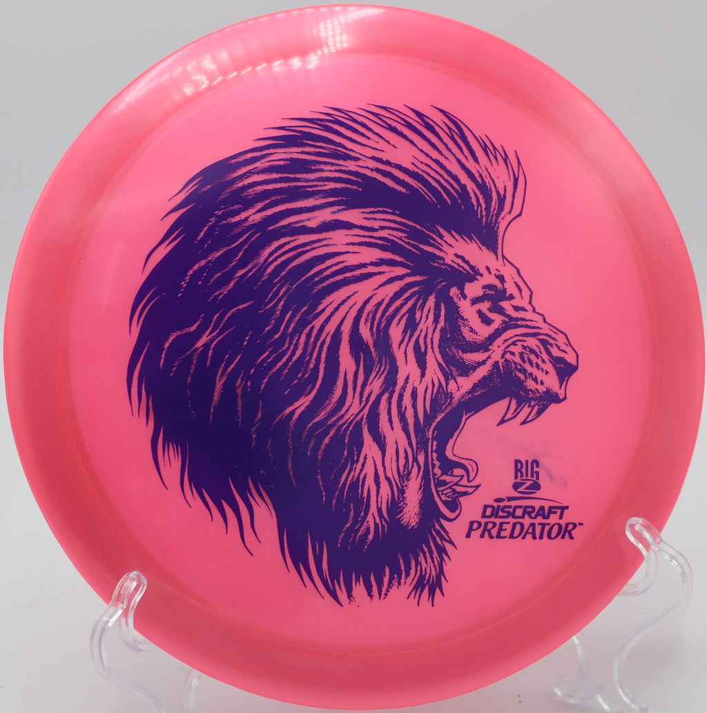 Discraft Big Z Predator – Overstable distance driver with a reliable finish, perfect for flex shots and long-range drives at Rolling Ridge Disc Golf Course in Salt Lake City, Utah.