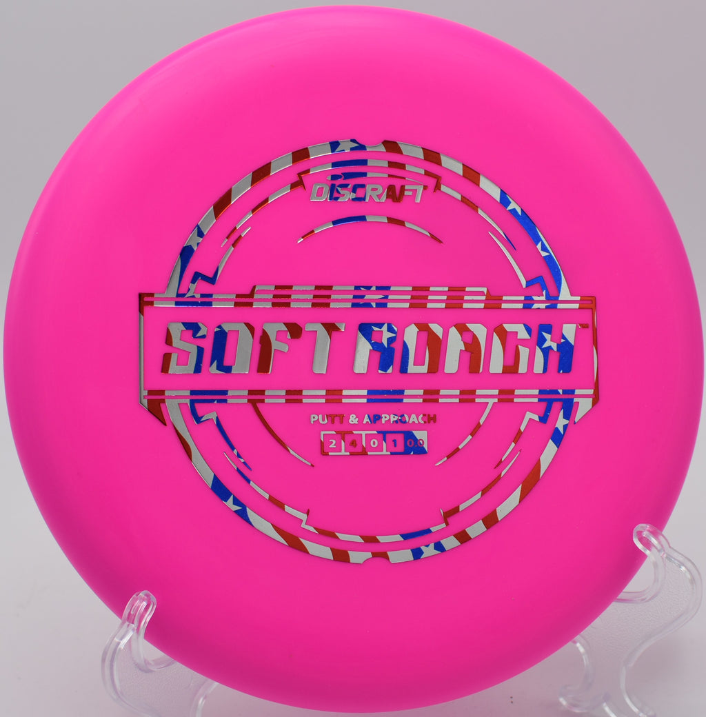 Discraft Soft Putter Line Roach – Versatile stable putter with gentle fade, great for approaches at Harmon Hills Disc Golf Course in Oliver Springs, Tennessee.