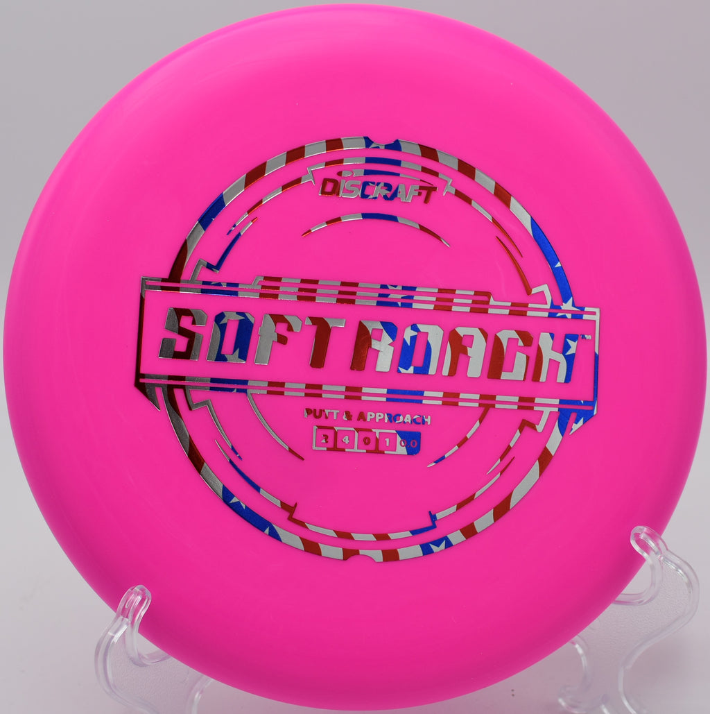 Soft Putter Line Roach by Discraft – Stable, reliable putter for short-range putts and approaches at Sunset Hills Disc Golf Course in St. Louis, Missouri.