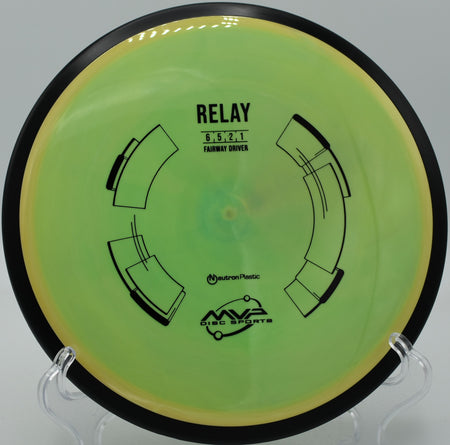 Easy turnover shot with the Neutron Relay at Bryant Lake Park in Eden Prairie, Minnesota.