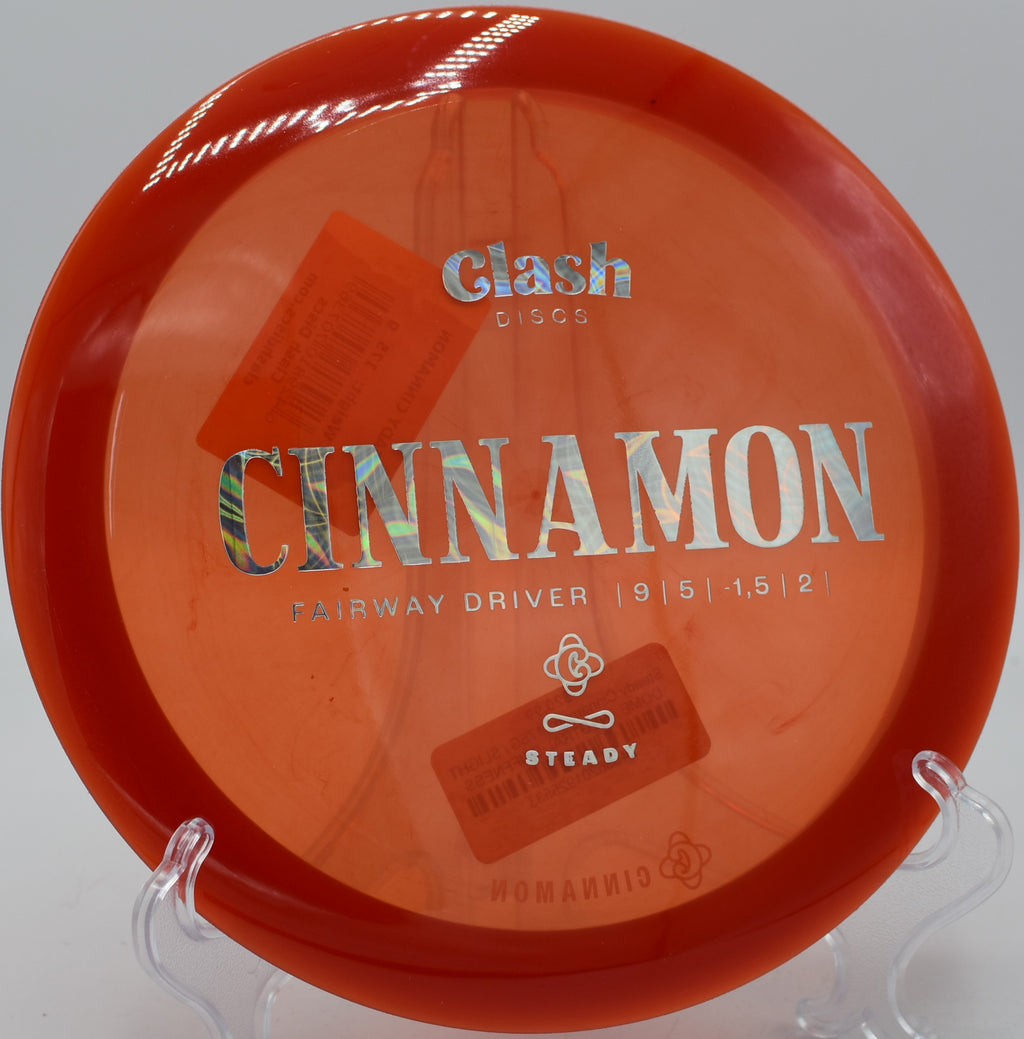 Cinnamon gliding straight off the tee at Warrior’s Path Disc Golf Course in Kingsport, Tennessee.