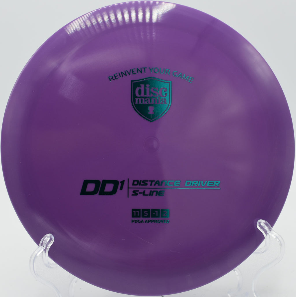 S-Line DD1 – Reliable overstable finish for consistent hyzers at Hornet's Nest Disc Golf Course in Charlotte, North Carolina.