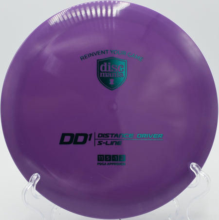 S-Line DD1 – Reliable overstable finish for consistent hyzers at Hornet's Nest Disc Golf Course in Charlotte, North Carolina.