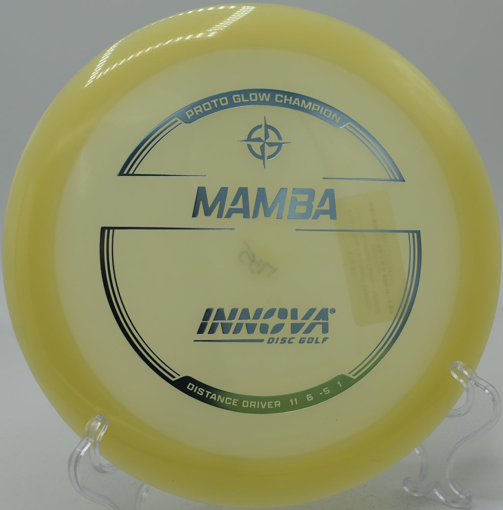 Glowing tailwind drive with a Proto Mamba at Crystal City Underground DGC in Crystal City, Missouri.
