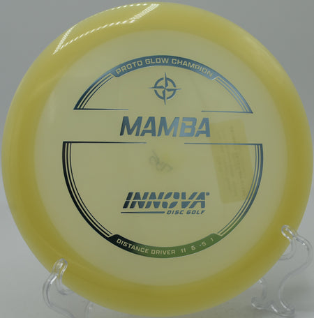 Glowing tailwind drive with a Proto Mamba at Crystal City Underground DGC in Crystal City, Missouri.
