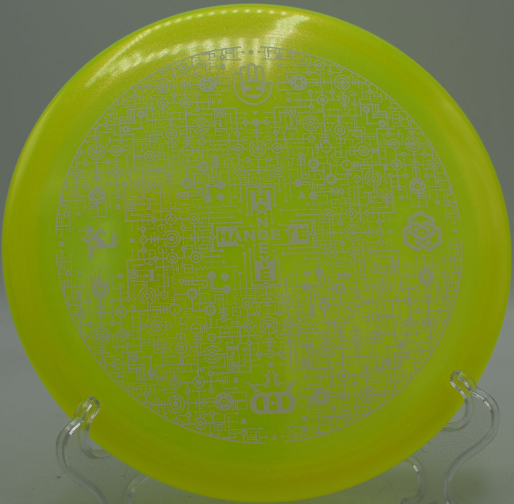 Dynamic Discs Warrant slicing through woods at Moraine State Park in Pennsylvania