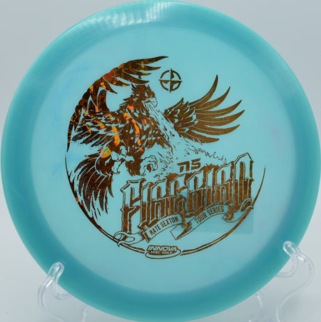Nate Sexton Color Glow Firebird in San Francisco, CA – perfect for disc golf pros.