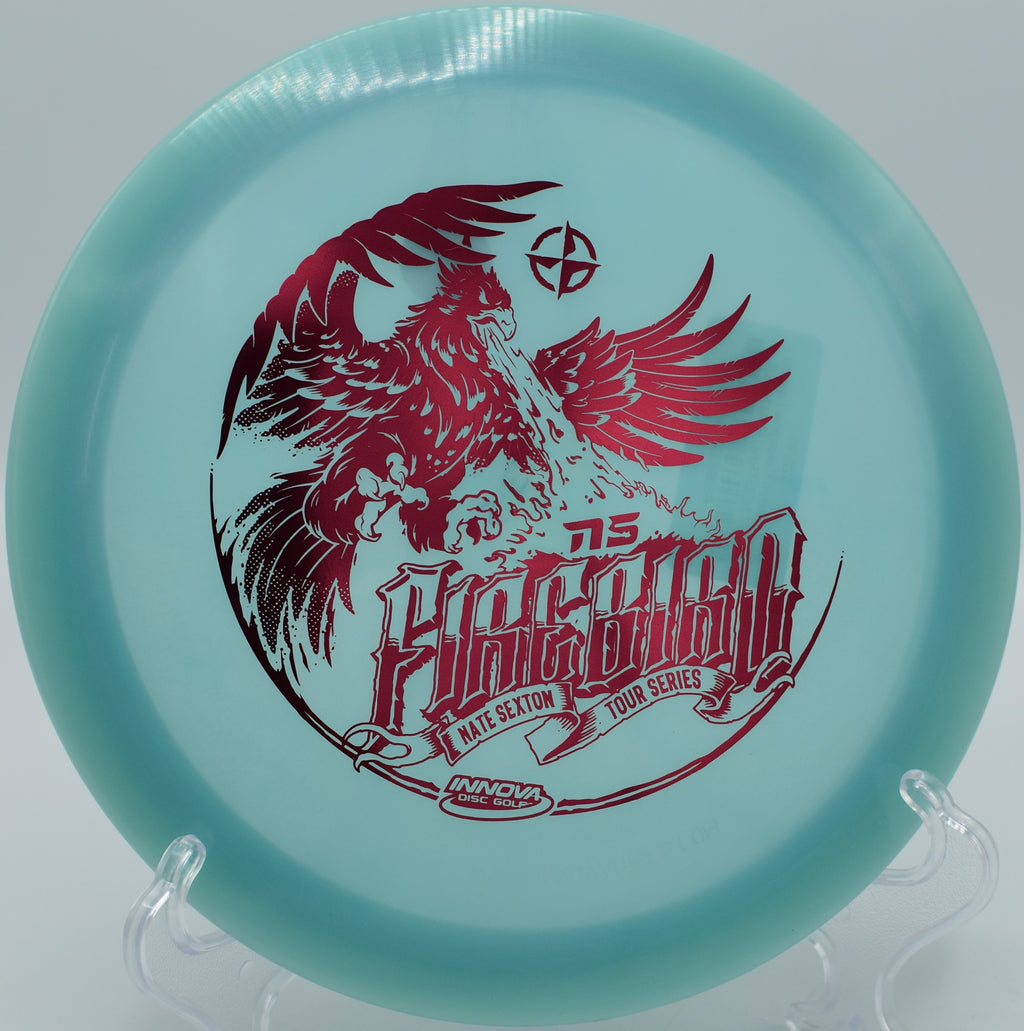 Disc golfers in Raleigh, NC, prefer the Sexton Glow Firebird – shop online.